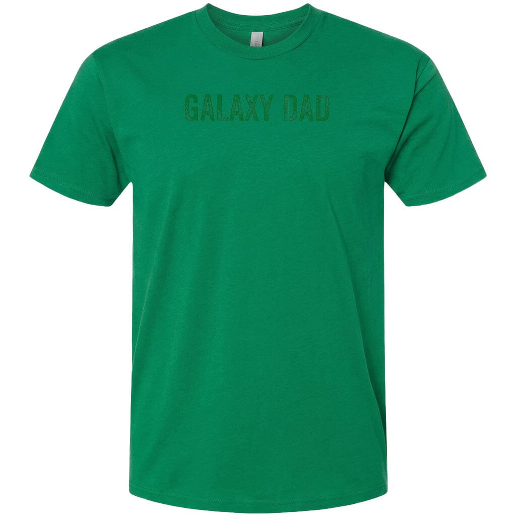 Adult Galaxy Dad Chest Logo T Shirt | Hoodie | Long Sleeve | Sweatshirt | Crew Neck | Tank Top Fiesta Doodle T Shirt XS Kelly Green waterproof vinyl sticker. dishwasher safe outdoor sticker.