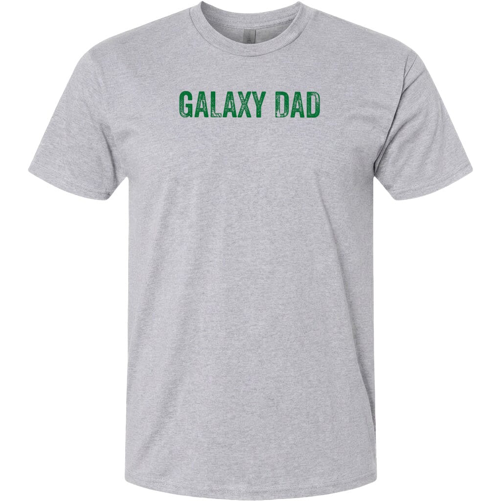 Adult Galaxy Dad Chest Logo T Shirt | Hoodie | Long Sleeve | Sweatshirt | Crew Neck | Tank Top Fiesta Doodle T Shirt XS Sport Gray waterproof vinyl sticker. dishwasher safe outdoor sticker.