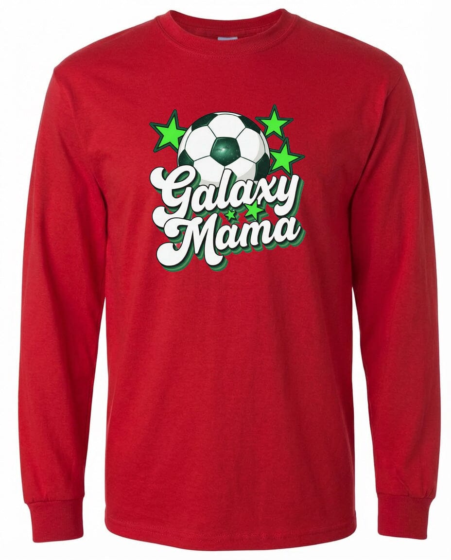 ADULT Galaxy Mama Chest Logo T Shirt | Hoodie | Long Sleeve | Sweatshirt | Crew Neck | Tank Top 2 Fiesta Doodle waterproof vinyl sticker. dishwasher safe outdoor sticker.