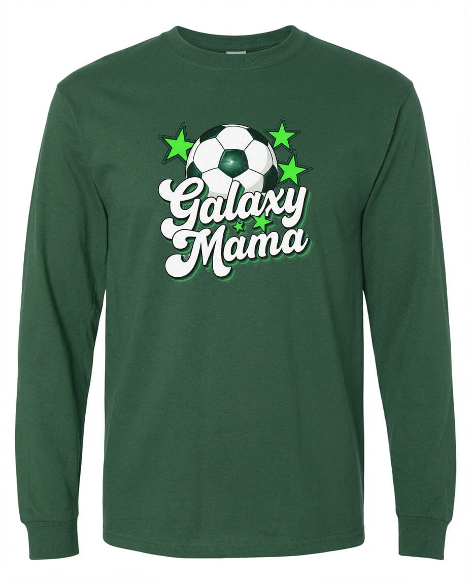 ADULT Galaxy Mama Chest Logo T Shirt | Hoodie | Long Sleeve | Sweatshirt | Crew Neck | Tank Top 2 Fiesta Doodle waterproof vinyl sticker. dishwasher safe outdoor sticker.