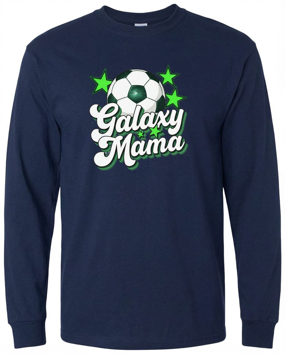 ADULT Galaxy Mama Chest Logo T Shirt | Hoodie | Long Sleeve | Sweatshirt | Crew Neck | Tank Top 2 Fiesta Doodle waterproof vinyl sticker. dishwasher safe outdoor sticker.