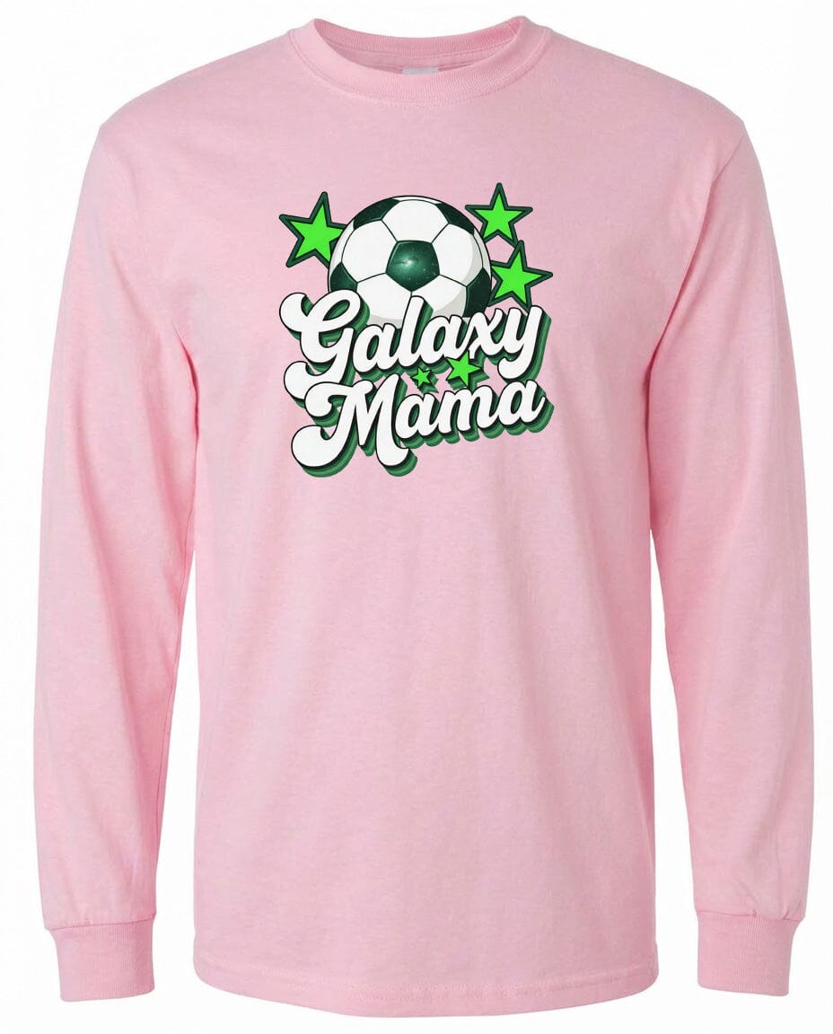 ADULT Galaxy Mama Chest Logo T Shirt | Hoodie | Long Sleeve | Sweatshirt | Crew Neck | Tank Top 2 Fiesta Doodle waterproof vinyl sticker. dishwasher safe outdoor sticker.