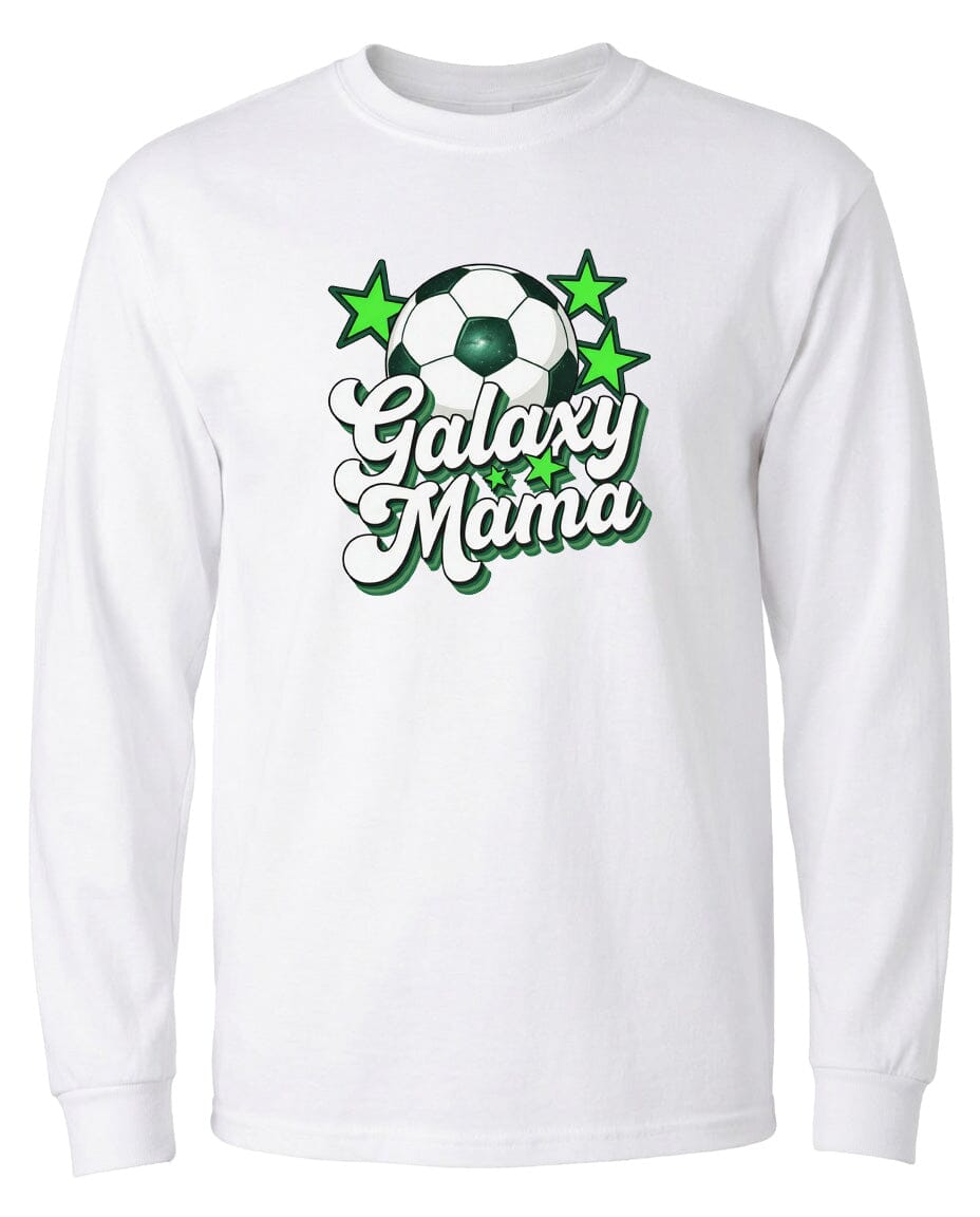 ADULT Galaxy Mama Chest Logo T Shirt | Hoodie | Long Sleeve | Sweatshirt | Crew Neck | Tank Top 2 Fiesta Doodle waterproof vinyl sticker. dishwasher safe outdoor sticker.