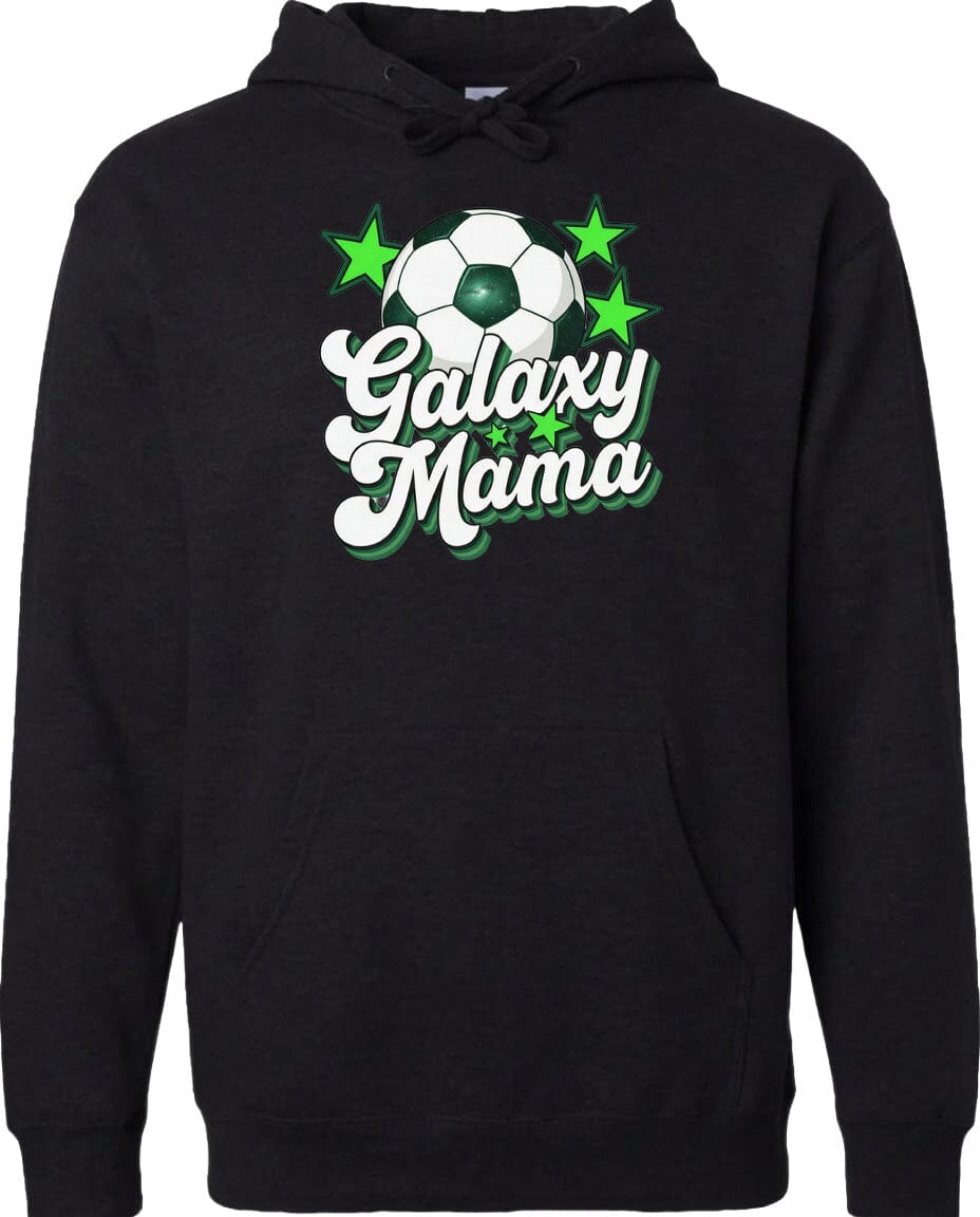 ADULT Galaxy Mama Chest Logo T Shirt | Hoodie | Long Sleeve | Sweatshirt | Crew Neck | Tank Top 2 Fiesta Doodle Midweight Hoodie XS Black waterproof vinyl sticker. dishwasher safe outdoor sticker.