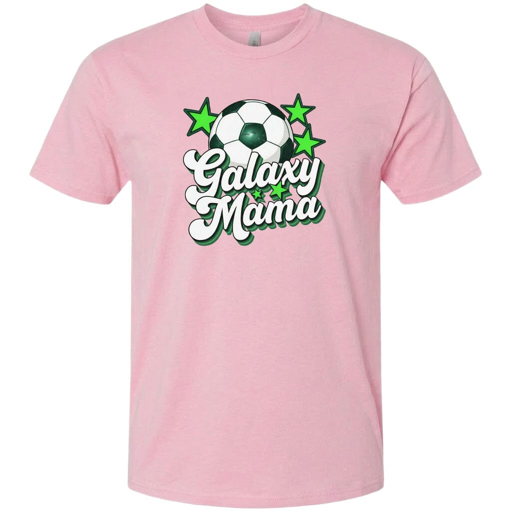 ADULT Galaxy Mama Chest Logo T Shirt | Hoodie | Long Sleeve | Sweatshirt | Crew Neck | Tank Top 2 Fiesta Doodle T Shirt XS Light Pink waterproof vinyl sticker. dishwasher safe outdoor sticker.