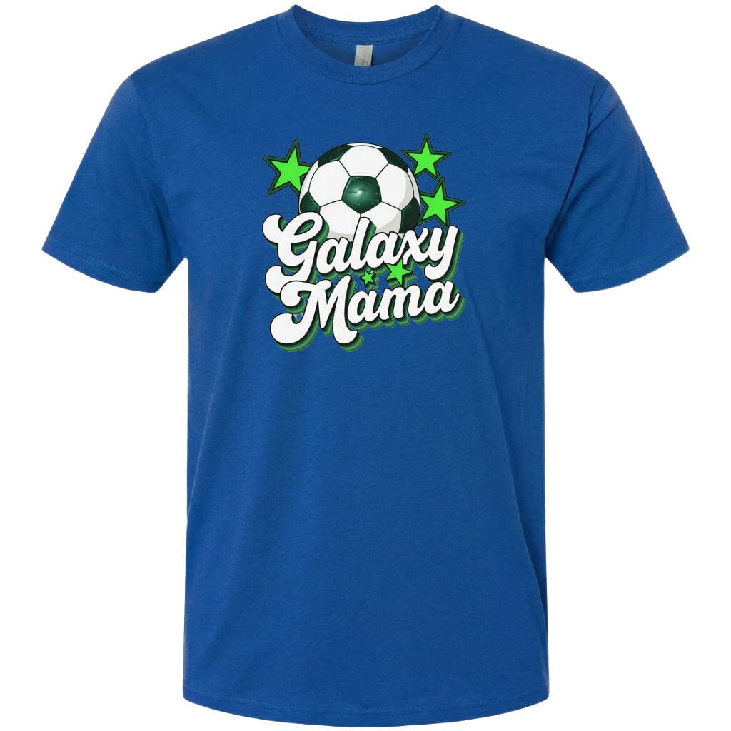 ADULT Galaxy Mama Chest Logo T Shirt | Hoodie | Long Sleeve | Sweatshirt | Crew Neck | Tank Top 2 Fiesta Doodle T Shirt XS Royal Blue waterproof vinyl sticker. dishwasher safe outdoor sticker.