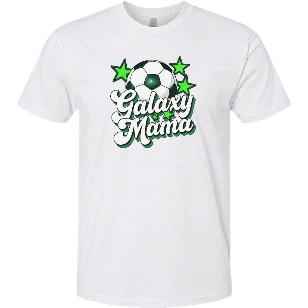 ADULT Galaxy Mama Chest Logo T Shirt | Hoodie | Long Sleeve | Sweatshirt | Crew Neck | Tank Top 2 Fiesta Doodle T Shirt XS White waterproof vinyl sticker. dishwasher safe outdoor sticker.