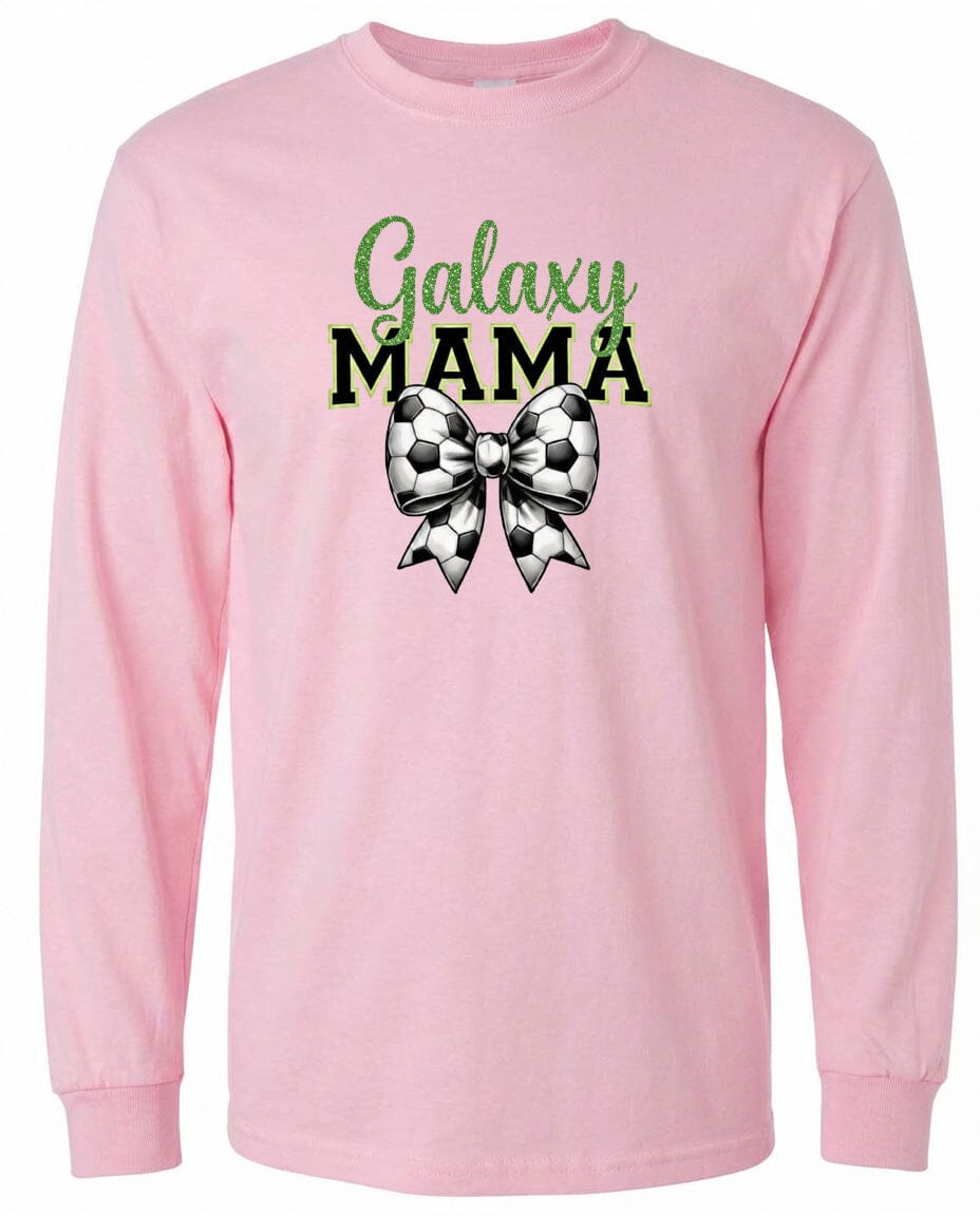 Adult Galaxy Mama Chest Logo T Shirt | Hoodie | Long Sleeve | Sweatshirt | Crew Neck | Tank Top Fiesta Doodle waterproof vinyl sticker. dishwasher safe outdoor sticker.