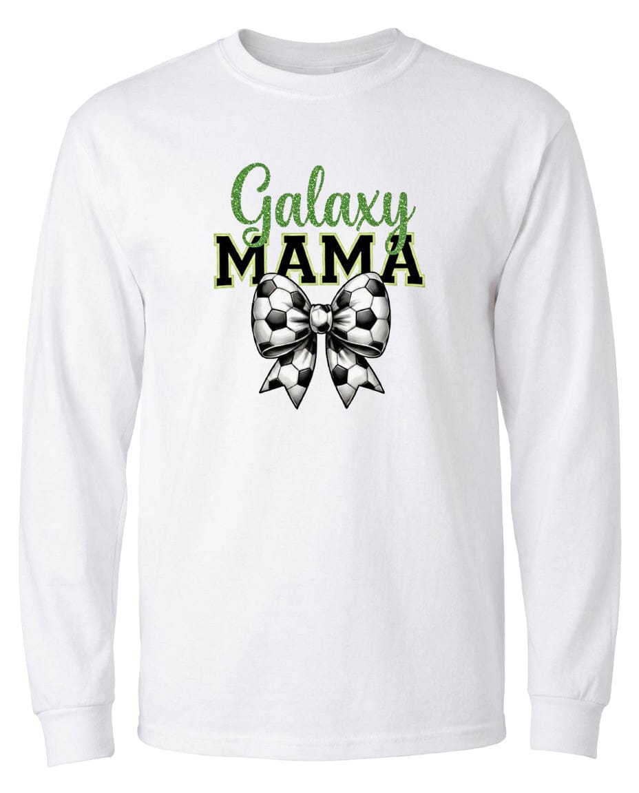 Adult Galaxy Mama Chest Logo T Shirt | Hoodie | Long Sleeve | Sweatshirt | Crew Neck | Tank Top Fiesta Doodle waterproof vinyl sticker. dishwasher safe outdoor sticker.
