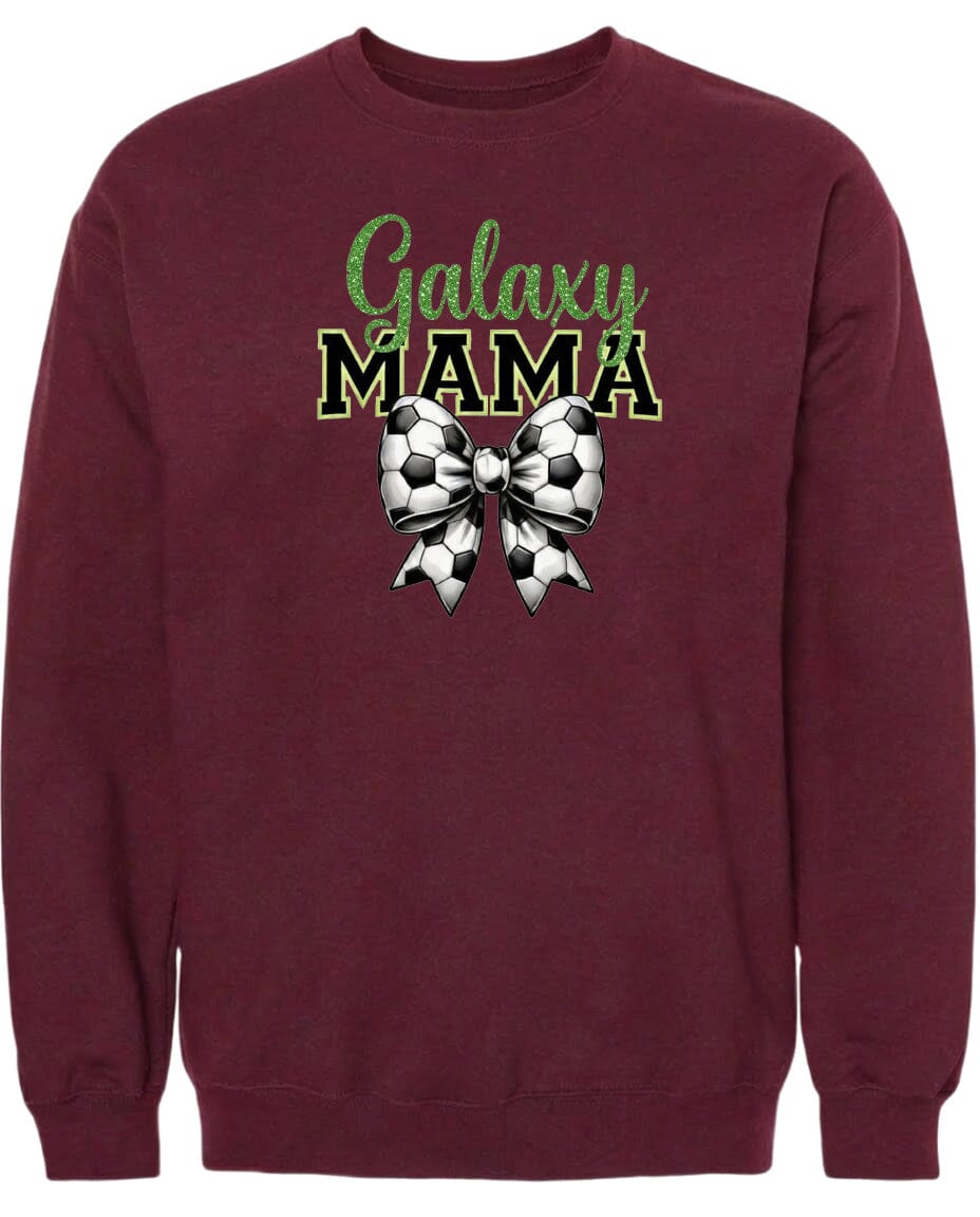 Adult Galaxy Mama Chest Logo T Shirt | Hoodie | Long Sleeve | Sweatshirt | Crew Neck | Tank Top Fiesta Doodle waterproof vinyl sticker. dishwasher safe outdoor sticker.