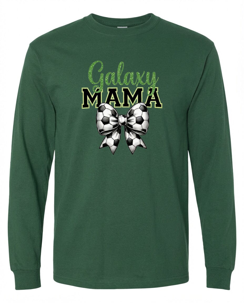 Adult Galaxy Mama Chest Logo T Shirt | Hoodie | Long Sleeve | Sweatshirt | Crew Neck | Tank Top Fiesta Doodle waterproof vinyl sticker. dishwasher safe outdoor sticker.