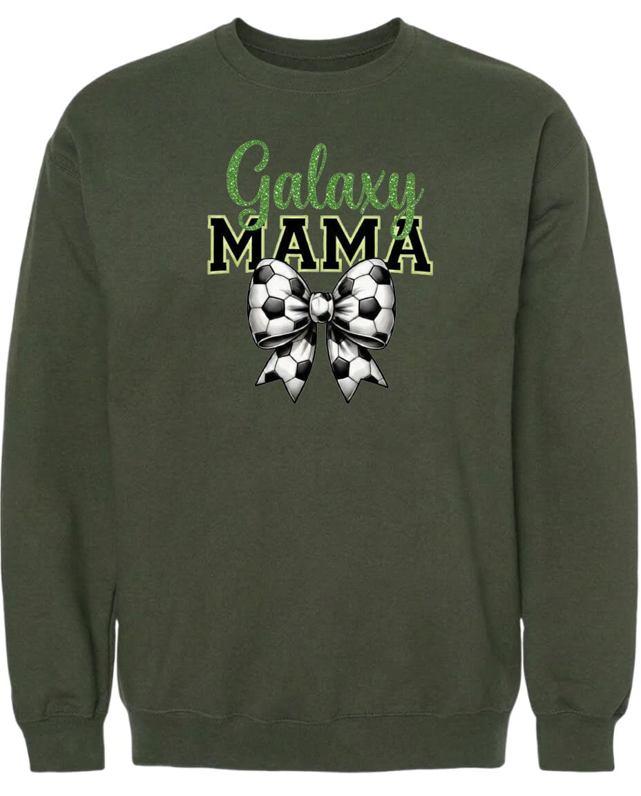 Adult Galaxy Mama Chest Logo T Shirt | Hoodie | Long Sleeve | Sweatshirt | Crew Neck | Tank Top Fiesta Doodle waterproof vinyl sticker. dishwasher safe outdoor sticker.