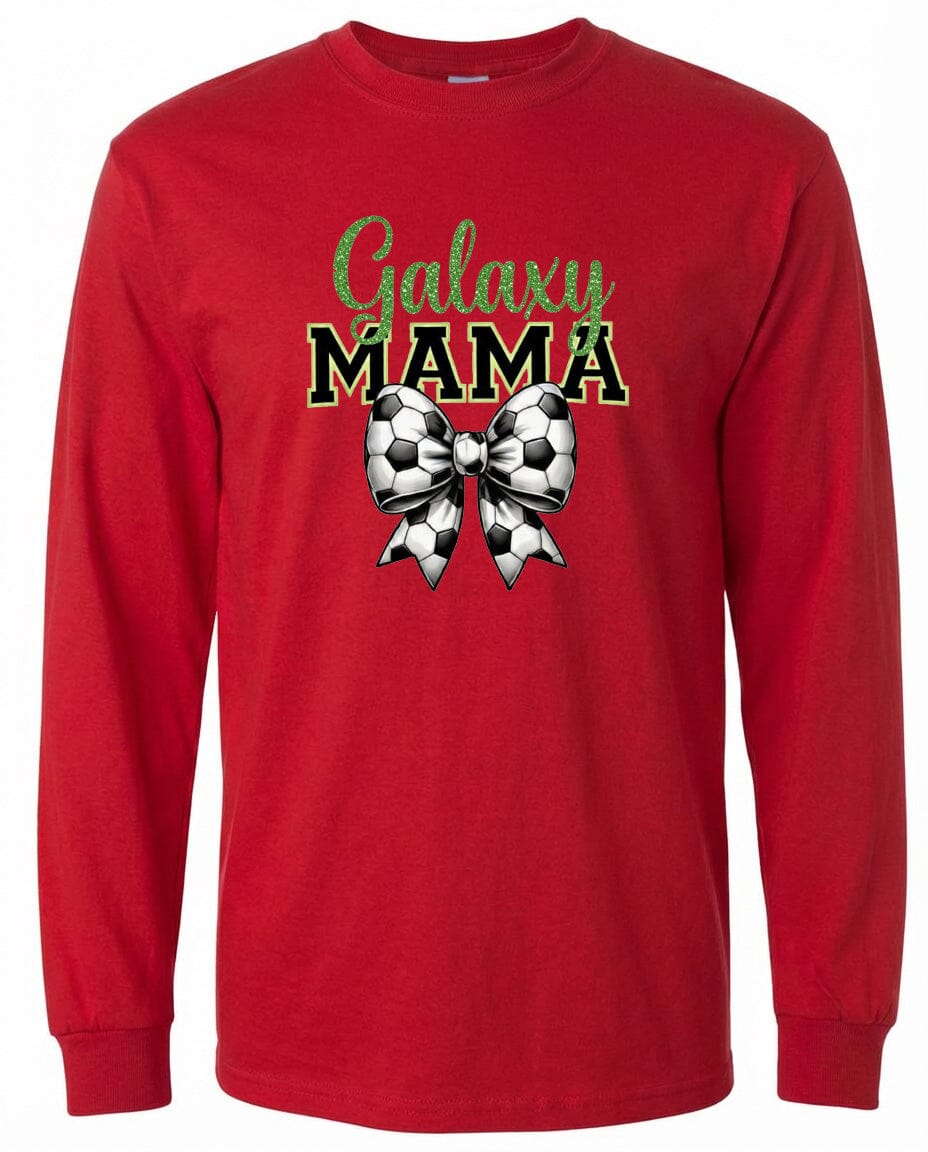 Adult Galaxy Mama Chest Logo T Shirt | Hoodie | Long Sleeve | Sweatshirt | Crew Neck | Tank Top Fiesta Doodle waterproof vinyl sticker. dishwasher safe outdoor sticker.