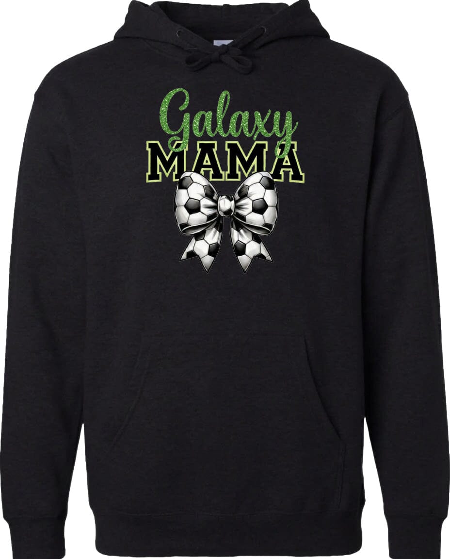 Adult Galaxy Mama Chest Logo T Shirt | Hoodie | Long Sleeve | Sweatshirt | Crew Neck | Tank Top Fiesta Doodle Midweight Hoodie XS Black waterproof vinyl sticker. dishwasher safe outdoor sticker.