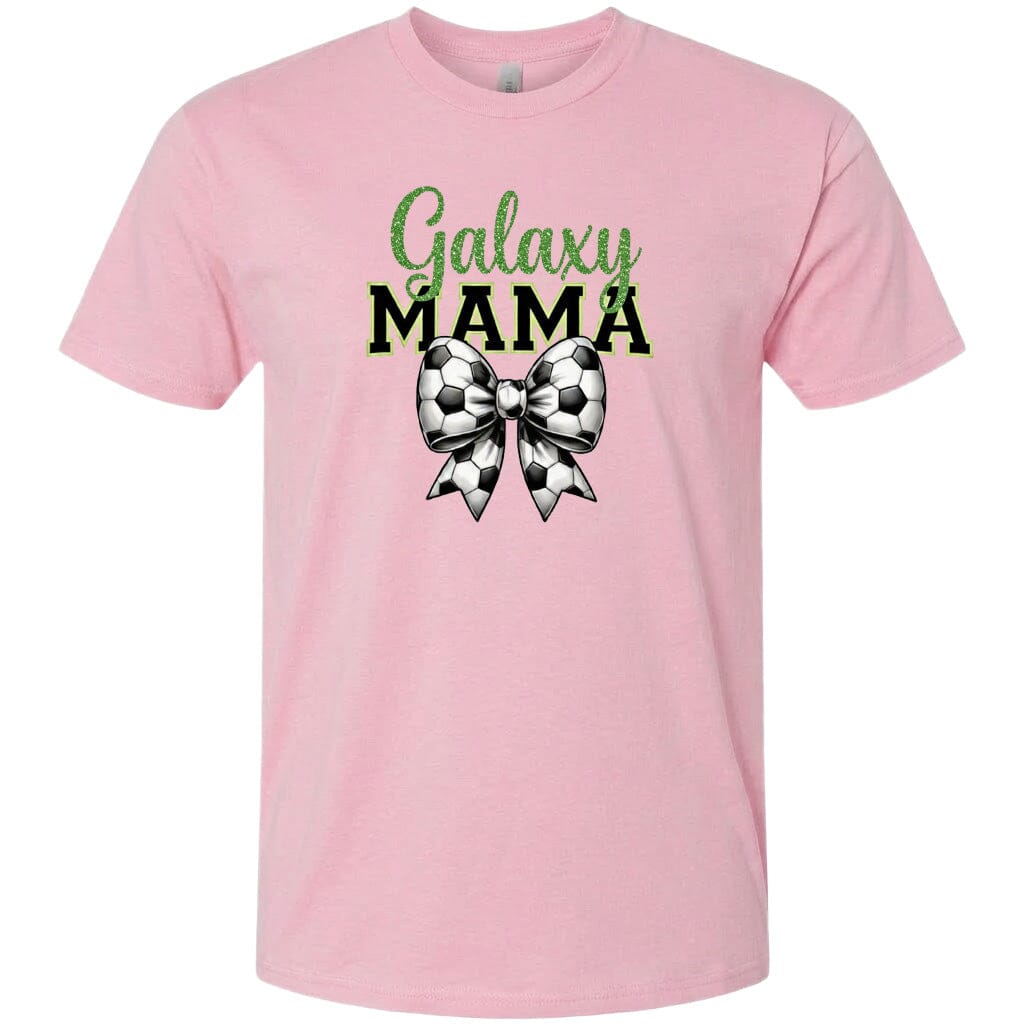 Adult Galaxy Mama Chest Logo T Shirt | Hoodie | Long Sleeve | Sweatshirt | Crew Neck | Tank Top Fiesta Doodle T Shirt XS Light Pink waterproof vinyl sticker. dishwasher safe outdoor sticker.