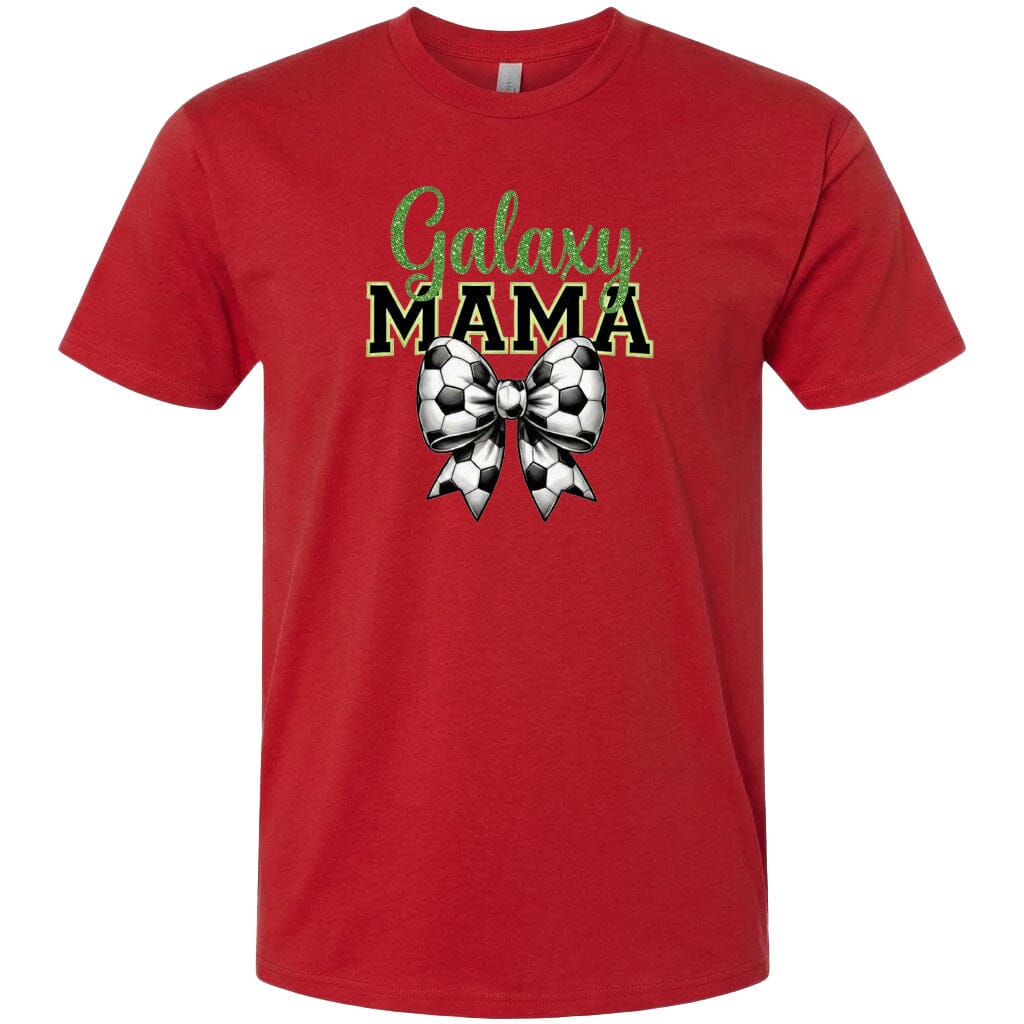 Adult Galaxy Mama Chest Logo T Shirt | Hoodie | Long Sleeve | Sweatshirt | Crew Neck | Tank Top Fiesta Doodle T Shirt XS Red waterproof vinyl sticker. dishwasher safe outdoor sticker.