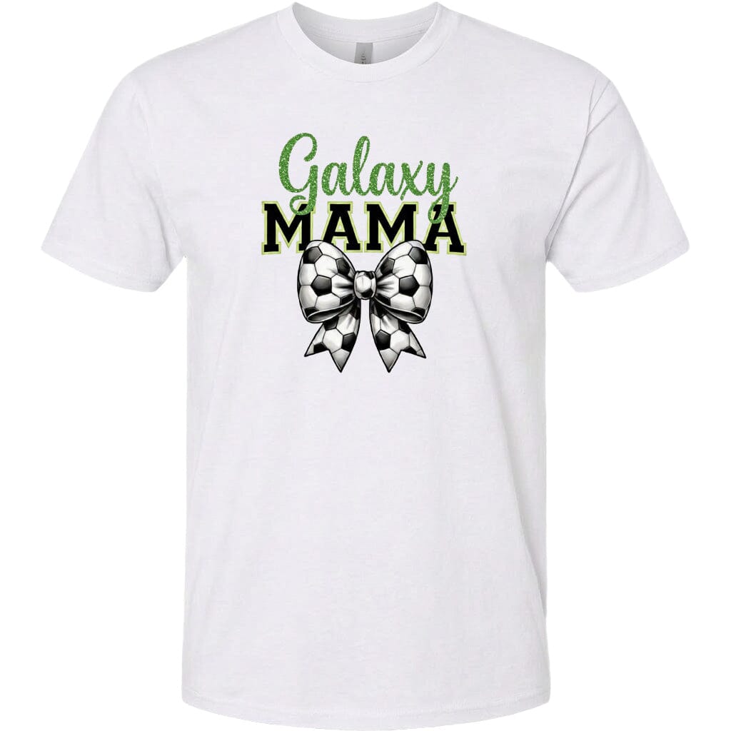 Adult Galaxy Mama Chest Logo T Shirt | Hoodie | Long Sleeve | Sweatshirt | Crew Neck | Tank Top Fiesta Doodle T Shirt XS White waterproof vinyl sticker. dishwasher safe outdoor sticker.
