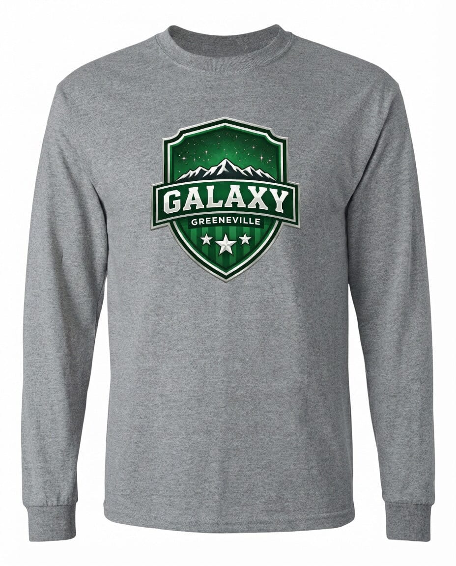 ADULT Galaxy Official Logo Chest Logo T Shirt | Hoodie | Long Sleeve | Sweatshirt | Crew Neck | Tank Top Fiesta Doodle waterproof vinyl sticker. dishwasher safe outdoor sticker.