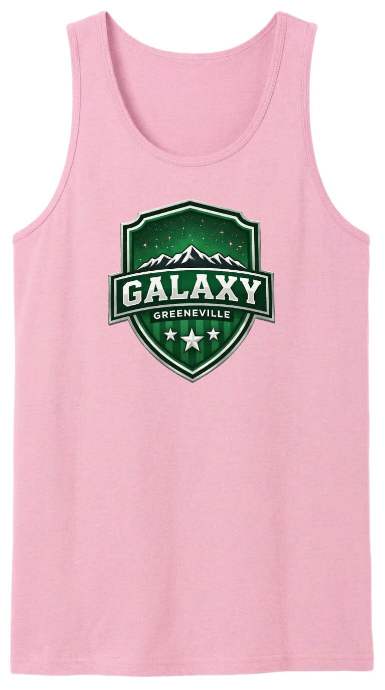 ADULT Galaxy Official Logo Chest Logo T Shirt | Hoodie | Long Sleeve | Sweatshirt | Crew Neck | Tank Top Fiesta Doodle waterproof vinyl sticker. dishwasher safe outdoor sticker.
