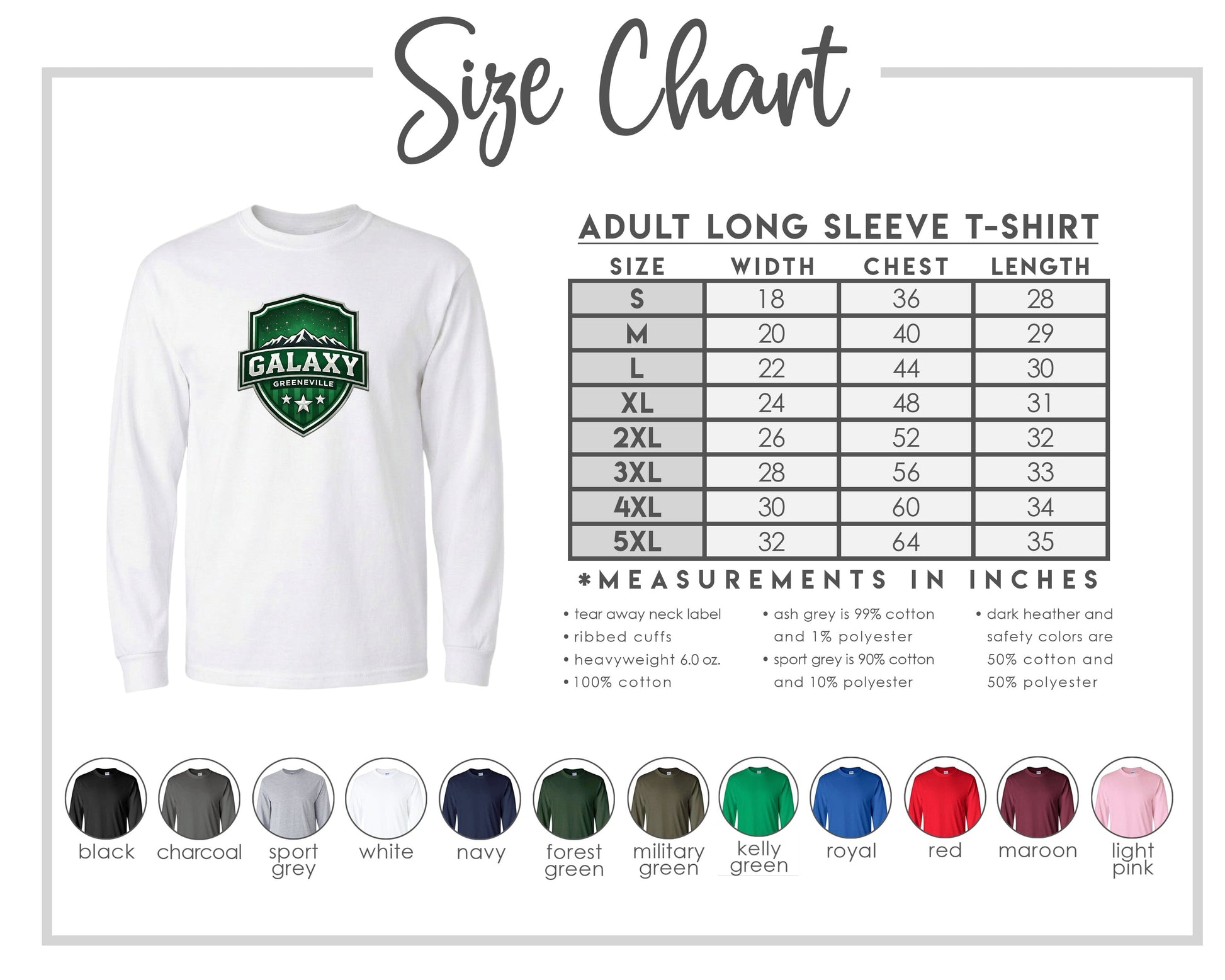 ADULT Galaxy Official Logo Chest Logo T Shirt | Hoodie | Long Sleeve | Sweatshirt | Crew Neck | Tank Top Fiesta Doodle waterproof vinyl sticker. dishwasher safe outdoor sticker.
