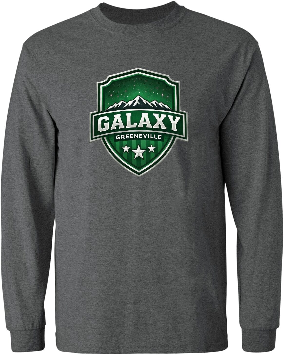 ADULT Galaxy Official Logo Chest Logo T Shirt | Hoodie | Long Sleeve | Sweatshirt | Crew Neck | Tank Top Fiesta Doodle waterproof vinyl sticker. dishwasher safe outdoor sticker.