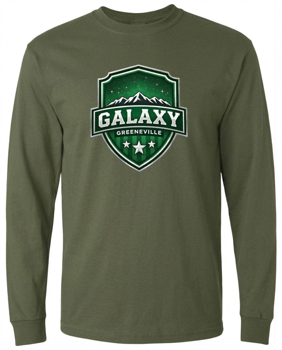 ADULT Galaxy Official Logo Chest Logo T Shirt | Hoodie | Long Sleeve | Sweatshirt | Crew Neck | Tank Top Fiesta Doodle waterproof vinyl sticker. dishwasher safe outdoor sticker.