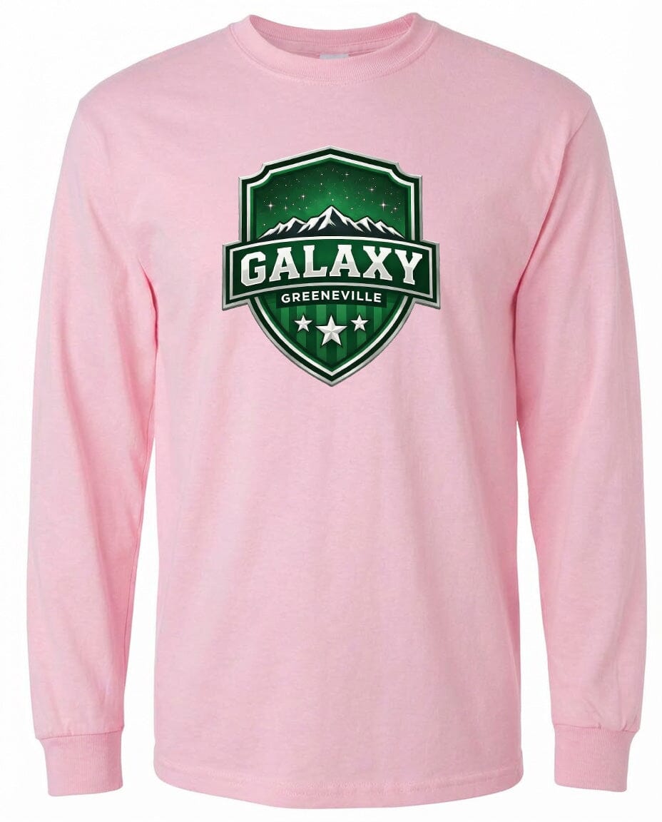 ADULT Galaxy Official Logo Chest Logo T Shirt | Hoodie | Long Sleeve | Sweatshirt | Crew Neck | Tank Top Fiesta Doodle waterproof vinyl sticker. dishwasher safe outdoor sticker.