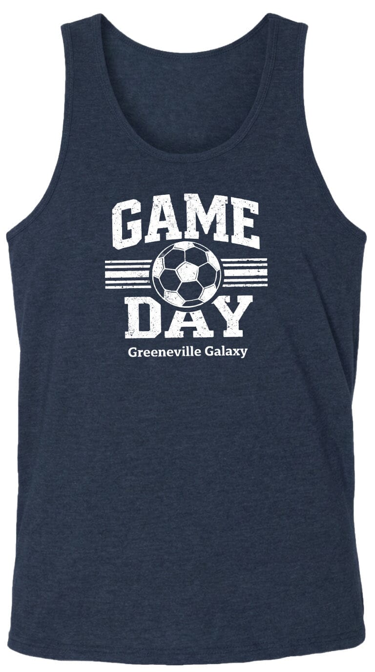ADULT Game Day Greeneville Galaxy Chest Logo T Shirt | Hoodie | Long Sleeve | Sweatshirt | Crew Neck | Tank Top Fiesta Doodle waterproof vinyl sticker. dishwasher safe outdoor sticker.