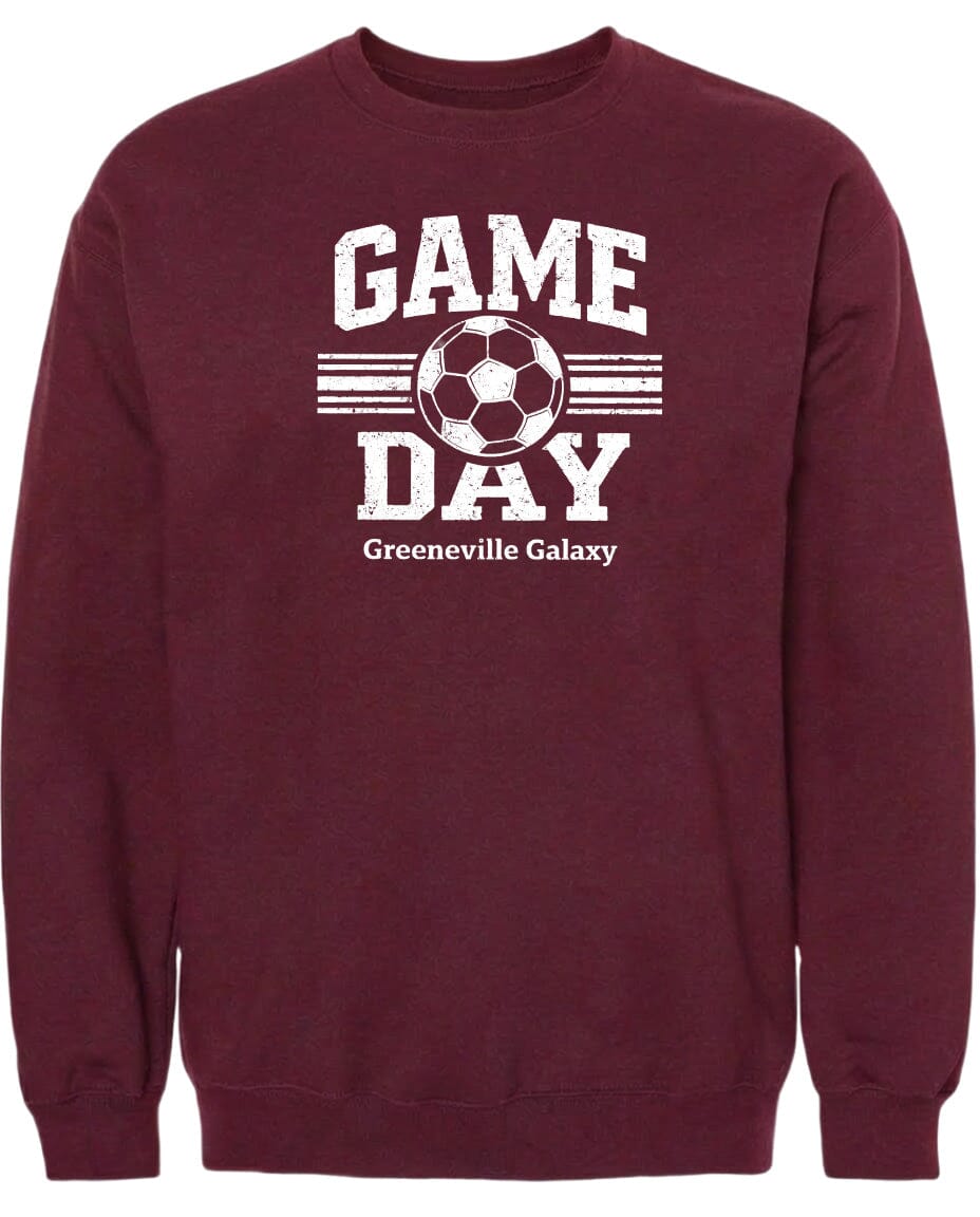 ADULT Game Day Greeneville Galaxy Chest Logo T Shirt | Hoodie | Long Sleeve | Sweatshirt | Crew Neck | Tank Top Fiesta Doodle waterproof vinyl sticker. dishwasher safe outdoor sticker.