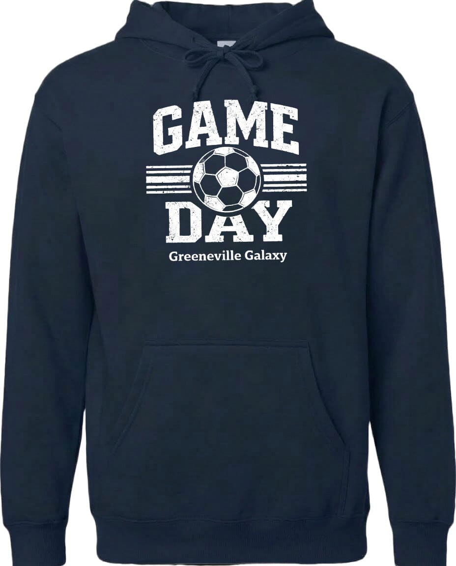 ADULT Game Day Greeneville Galaxy Chest Logo T Shirt | Hoodie | Long Sleeve | Sweatshirt | Crew Neck | Tank Top Fiesta Doodle waterproof vinyl sticker. dishwasher safe outdoor sticker.