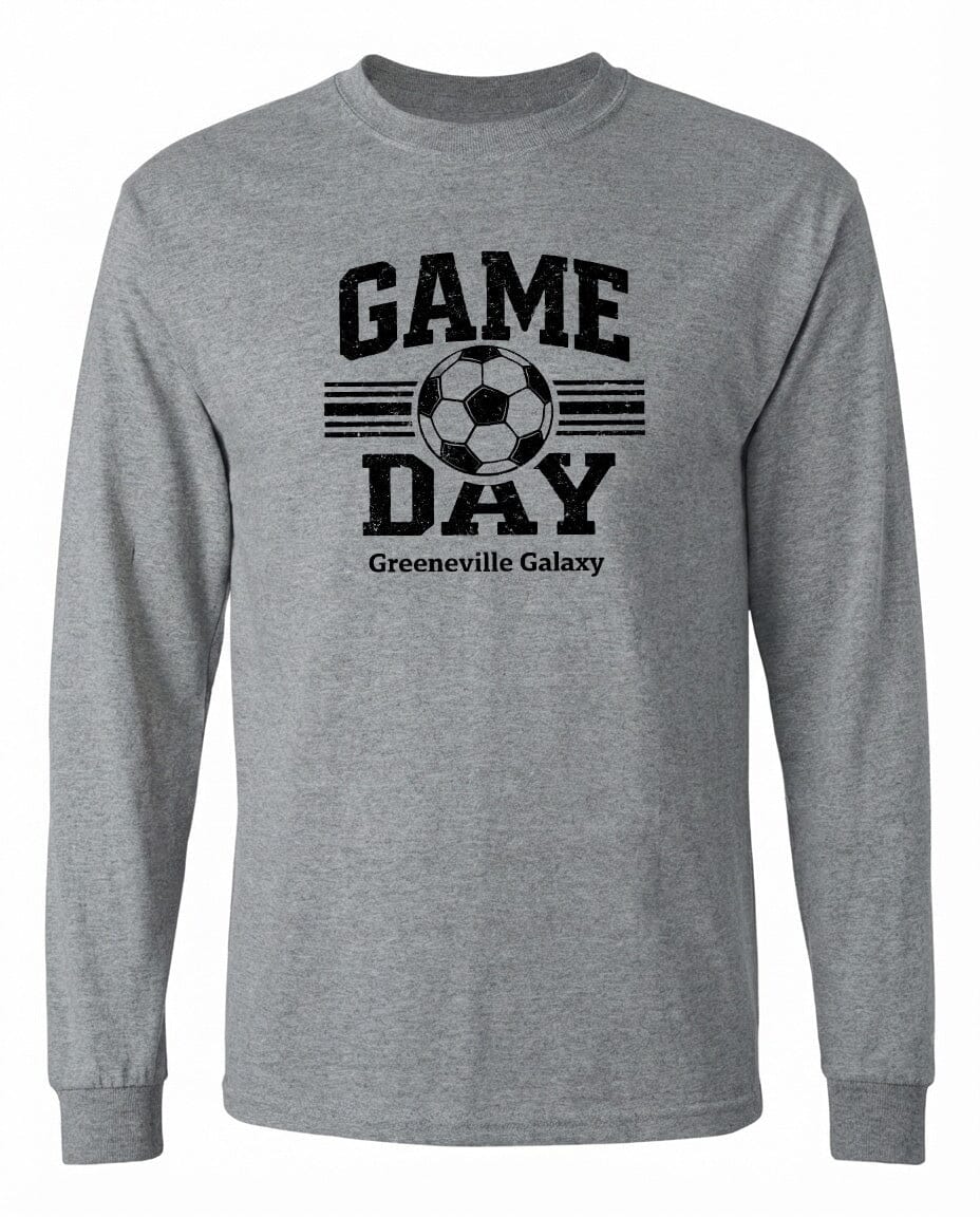 ADULT Game Day Greeneville Galaxy Chest Logo T Shirt | Hoodie | Long Sleeve | Sweatshirt | Crew Neck | Tank Top Fiesta Doodle waterproof vinyl sticker. dishwasher safe outdoor sticker.