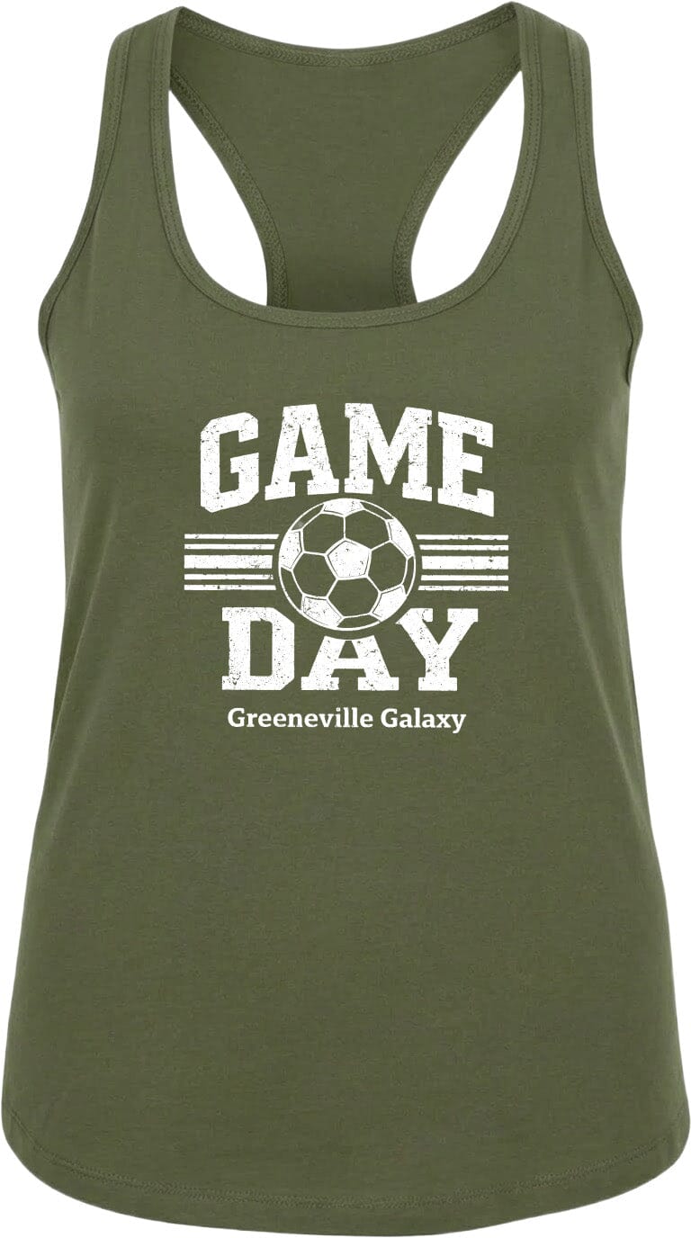 ADULT Game Day Greeneville Galaxy Chest Logo T Shirt | Hoodie | Long Sleeve | Sweatshirt | Crew Neck | Tank Top Fiesta Doodle waterproof vinyl sticker. dishwasher safe outdoor sticker.