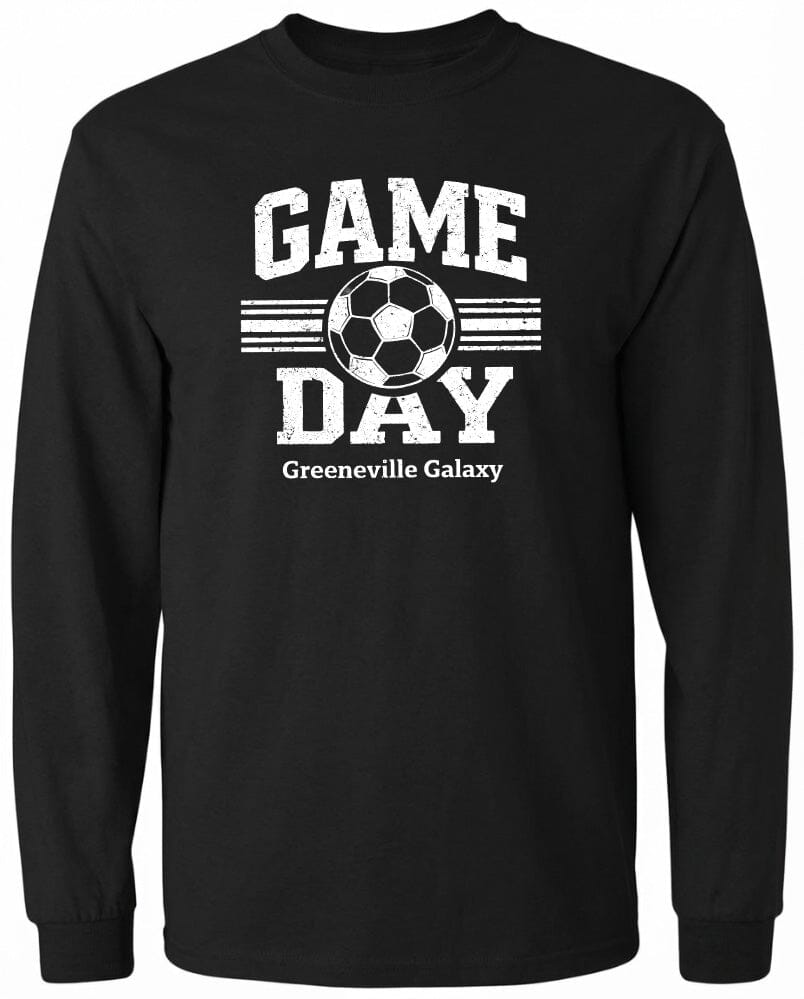 ADULT Game Day Greeneville Galaxy Chest Logo T Shirt | Hoodie | Long Sleeve | Sweatshirt | Crew Neck | Tank Top Fiesta Doodle waterproof vinyl sticker. dishwasher safe outdoor sticker.