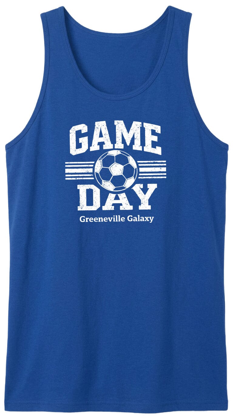 ADULT Game Day Greeneville Galaxy Chest Logo T Shirt | Hoodie | Long Sleeve | Sweatshirt | Crew Neck | Tank Top Fiesta Doodle waterproof vinyl sticker. dishwasher safe outdoor sticker.