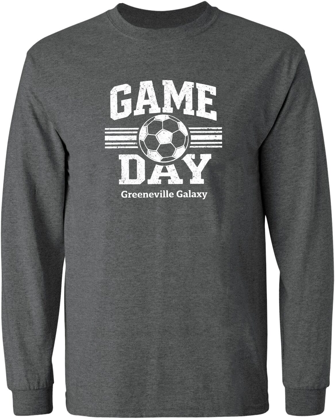 ADULT Game Day Greeneville Galaxy Chest Logo T Shirt | Hoodie | Long Sleeve | Sweatshirt | Crew Neck | Tank Top Fiesta Doodle waterproof vinyl sticker. dishwasher safe outdoor sticker.
