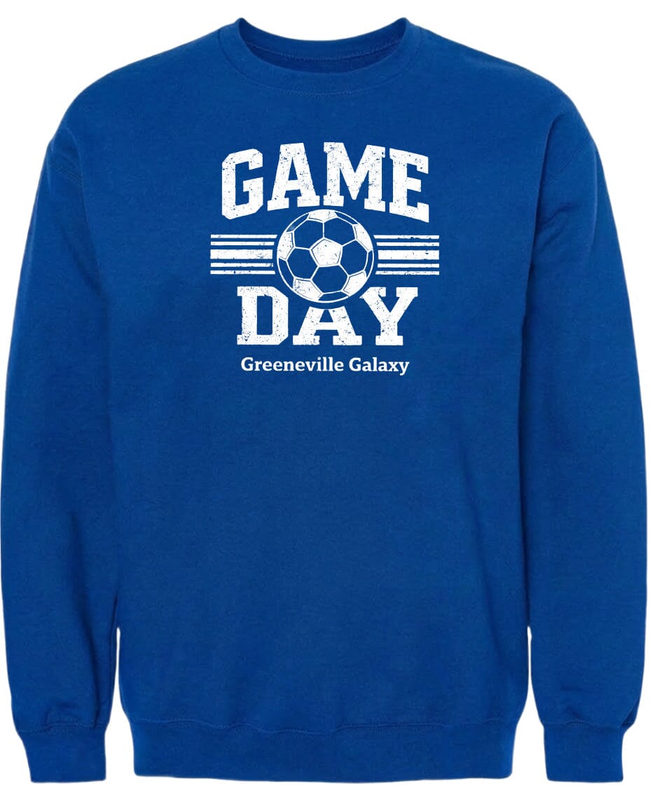 ADULT Game Day Greeneville Galaxy Chest Logo T Shirt | Hoodie | Long Sleeve | Sweatshirt | Crew Neck | Tank Top Fiesta Doodle waterproof vinyl sticker. dishwasher safe outdoor sticker.