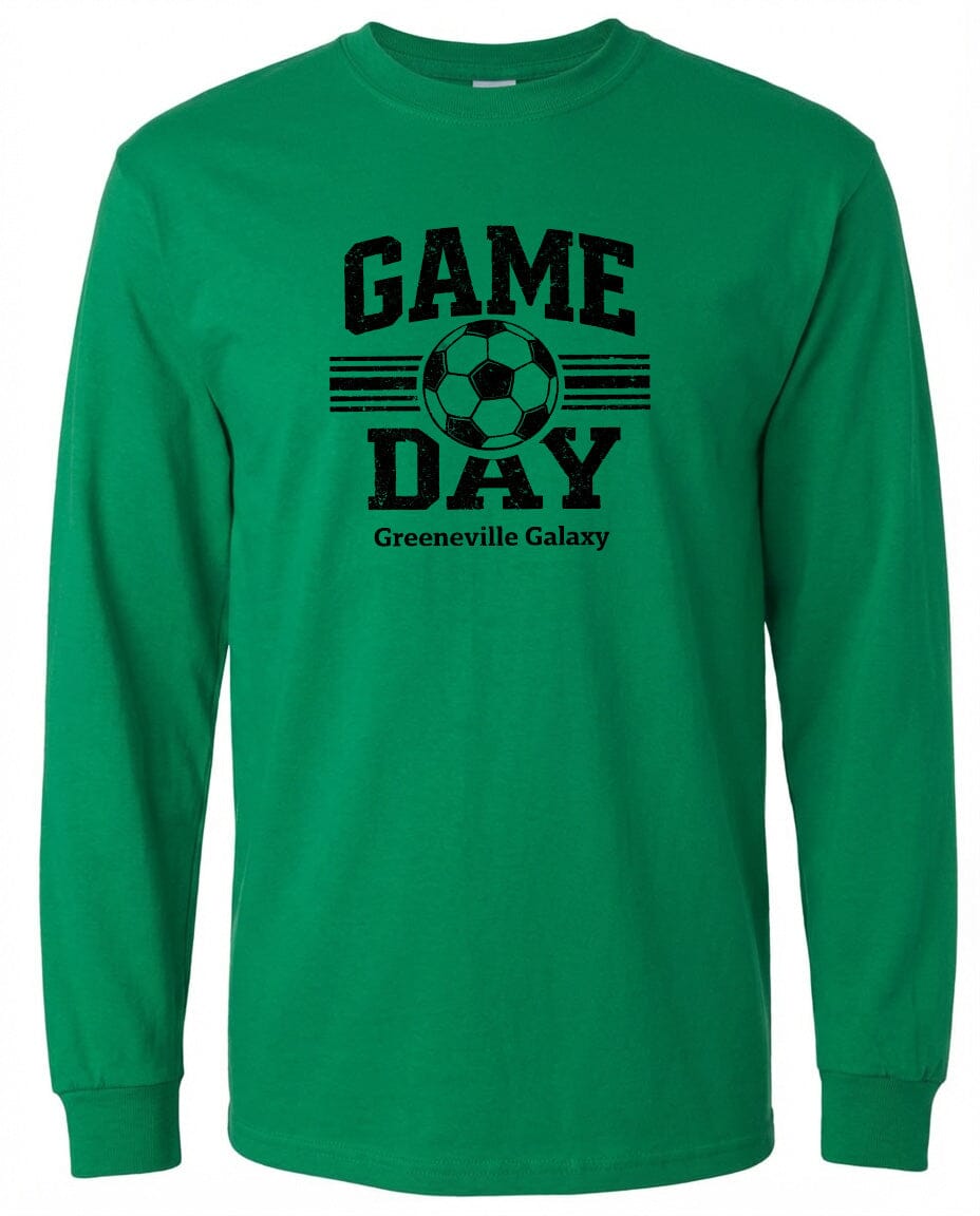 ADULT Game Day Greeneville Galaxy Chest Logo T Shirt | Hoodie | Long Sleeve | Sweatshirt | Crew Neck | Tank Top Fiesta Doodle waterproof vinyl sticker. dishwasher safe outdoor sticker.