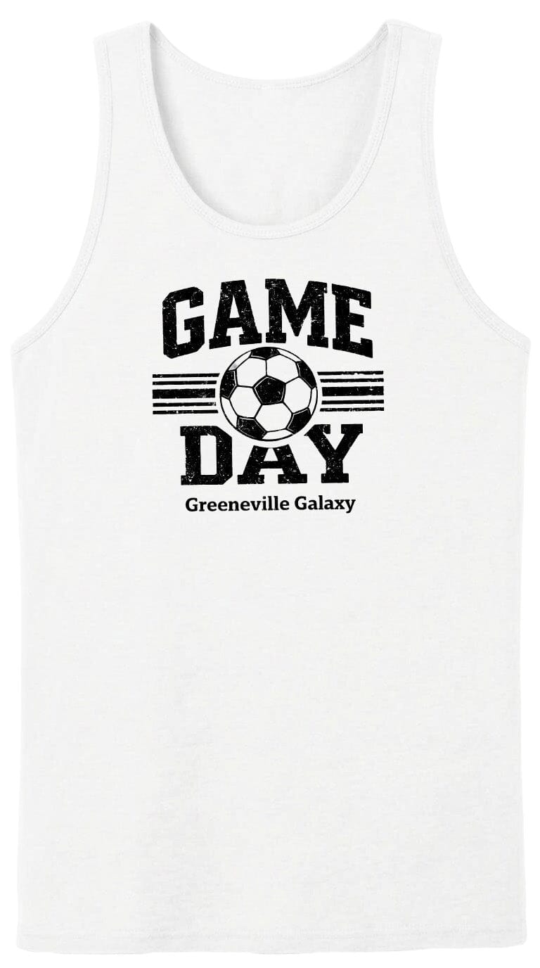 ADULT Game Day Greeneville Galaxy Chest Logo T Shirt | Hoodie | Long Sleeve | Sweatshirt | Crew Neck | Tank Top Fiesta Doodle waterproof vinyl sticker. dishwasher safe outdoor sticker.