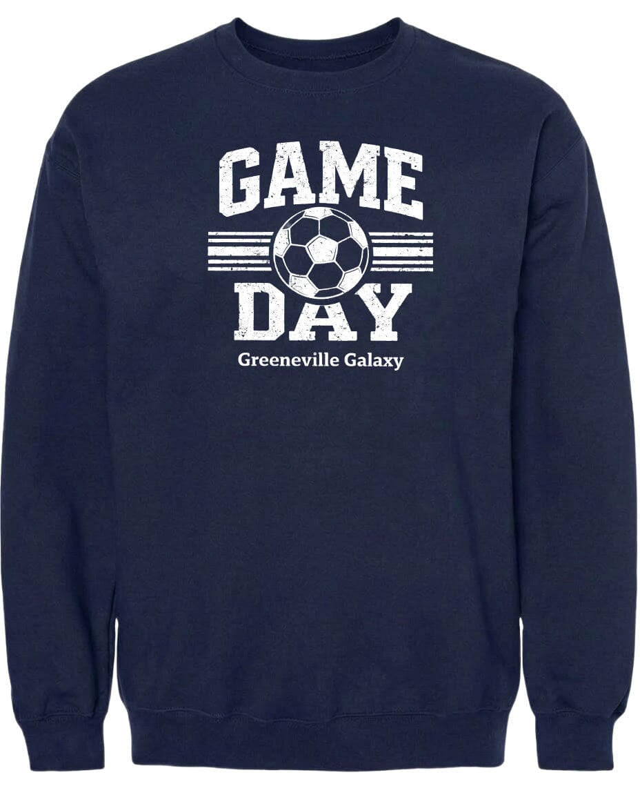 ADULT Game Day Greeneville Galaxy Chest Logo T Shirt | Hoodie | Long Sleeve | Sweatshirt | Crew Neck | Tank Top Fiesta Doodle waterproof vinyl sticker. dishwasher safe outdoor sticker.