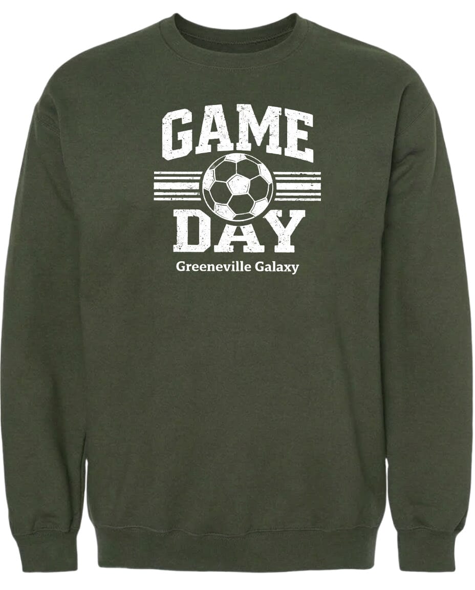 ADULT Game Day Greeneville Galaxy Chest Logo T Shirt | Hoodie | Long Sleeve | Sweatshirt | Crew Neck | Tank Top Fiesta Doodle waterproof vinyl sticker. dishwasher safe outdoor sticker.