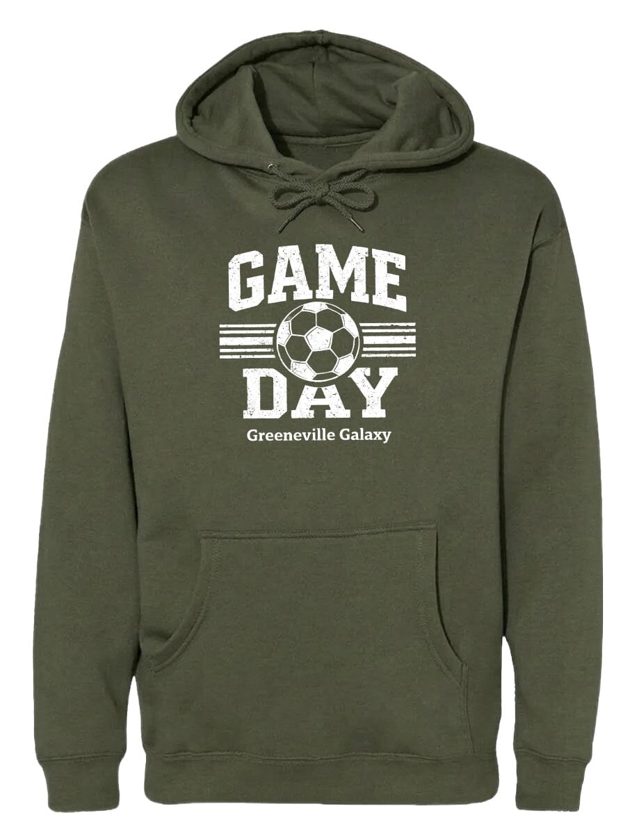 ADULT Game Day Greeneville Galaxy Chest Logo T Shirt | Hoodie | Long Sleeve | Sweatshirt | Crew Neck | Tank Top Fiesta Doodle waterproof vinyl sticker. dishwasher safe outdoor sticker.