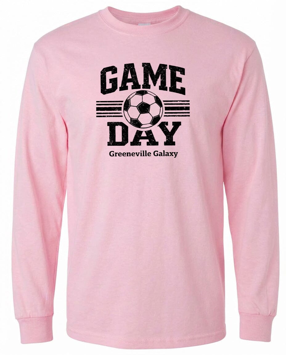 ADULT Game Day Greeneville Galaxy Chest Logo T Shirt | Hoodie | Long Sleeve | Sweatshirt | Crew Neck | Tank Top Fiesta Doodle waterproof vinyl sticker. dishwasher safe outdoor sticker.