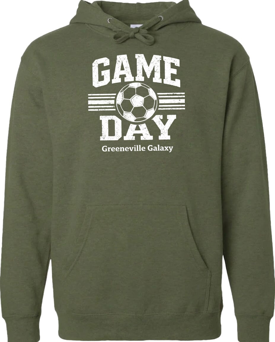 ADULT Game Day Greeneville Galaxy Chest Logo T Shirt | Hoodie | Long Sleeve | Sweatshirt | Crew Neck | Tank Top Fiesta Doodle waterproof vinyl sticker. dishwasher safe outdoor sticker.