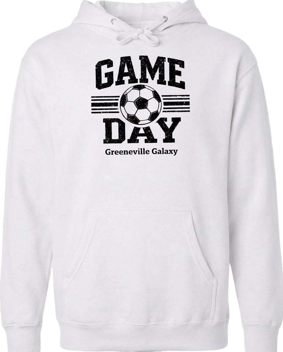 ADULT Game Day Greeneville Galaxy Chest Logo T Shirt | Hoodie | Long Sleeve | Sweatshirt | Crew Neck | Tank Top Fiesta Doodle Midweight Hoodie XS White waterproof vinyl sticker. dishwasher safe outdoor sticker.
