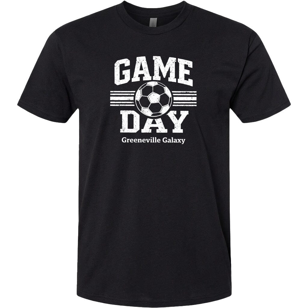 ADULT Game Day Greeneville Galaxy Chest Logo T Shirt | Hoodie | Long Sleeve | Sweatshirt | Crew Neck | Tank Top Fiesta Doodle T Shirt XS Black waterproof vinyl sticker. dishwasher safe outdoor sticker.