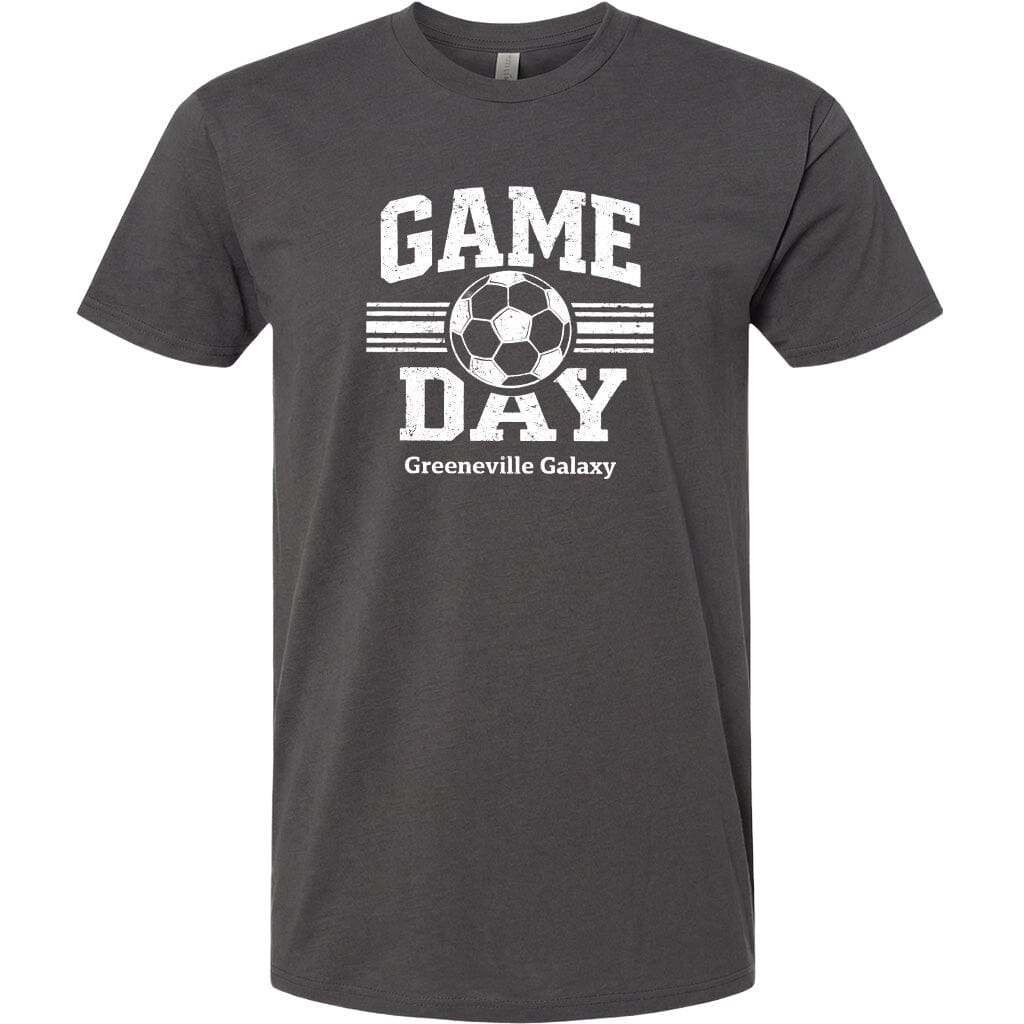ADULT Game Day Greeneville Galaxy Chest Logo T Shirt | Hoodie | Long Sleeve | Sweatshirt | Crew Neck | Tank Top Fiesta Doodle T Shirt XS Charcoal waterproof vinyl sticker. dishwasher safe outdoor sticker.