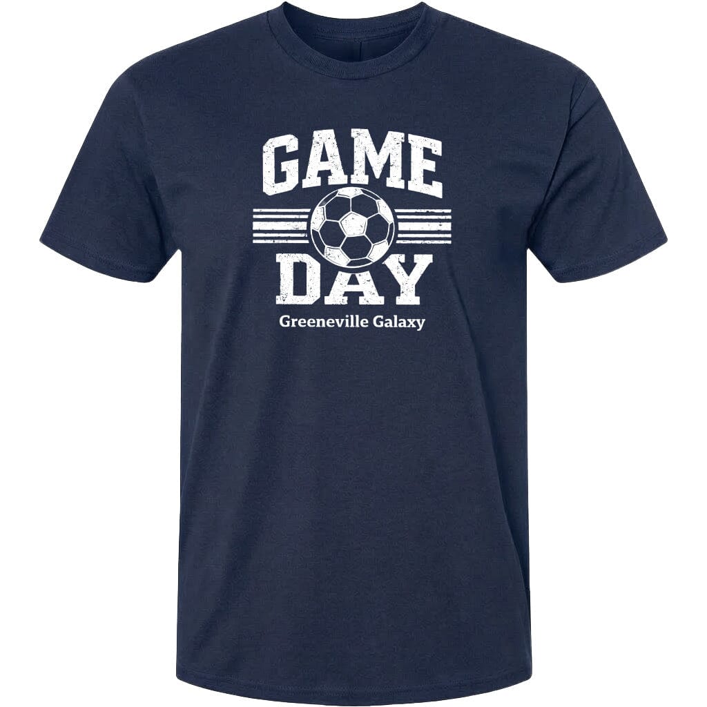 ADULT Game Day Greeneville Galaxy Chest Logo T Shirt | Hoodie | Long Sleeve | Sweatshirt | Crew Neck | Tank Top Fiesta Doodle T Shirt XS Navy waterproof vinyl sticker. dishwasher safe outdoor sticker.
