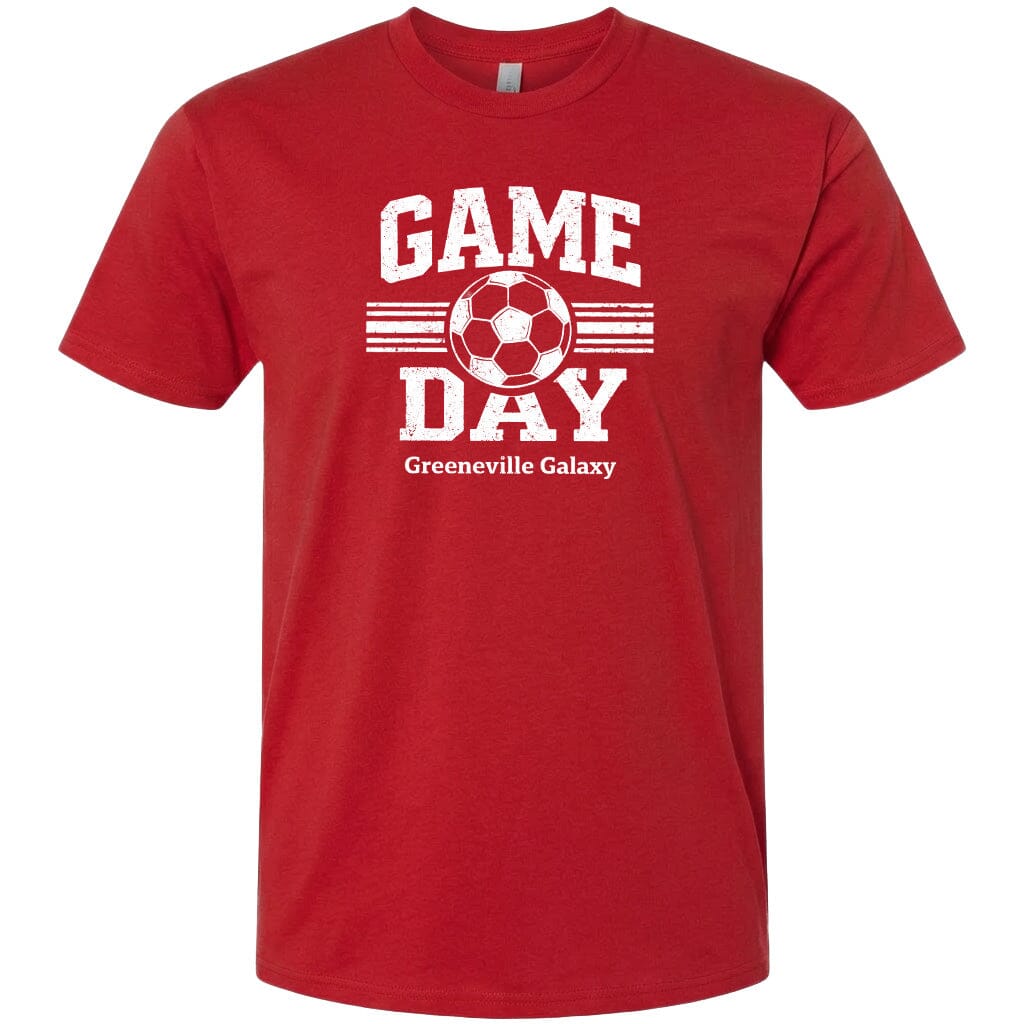 ADULT Game Day Greeneville Galaxy Chest Logo T Shirt | Hoodie | Long Sleeve | Sweatshirt | Crew Neck | Tank Top Fiesta Doodle T Shirt XS Red waterproof vinyl sticker. dishwasher safe outdoor sticker.