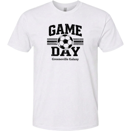 ADULT Game Day Greeneville Galaxy Chest Logo T Shirt | Hoodie | Long Sleeve | Sweatshirt | Crew Neck | Tank Top Fiesta Doodle T Shirt XS White waterproof vinyl sticker. dishwasher safe outdoor sticker.