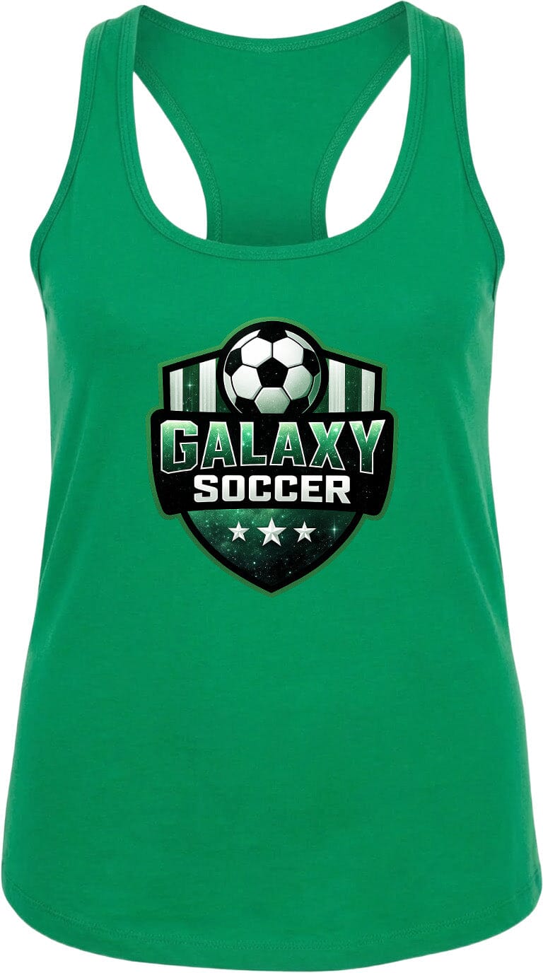 Adult Glittery Galaxy Crest Soccer Chest Logo T Shirt | Hoodie | Long Sleeve | Sweatshirt | Crew Neck | Tank Top Fiesta Doodle waterproof vinyl sticker. dishwasher safe outdoor sticker.